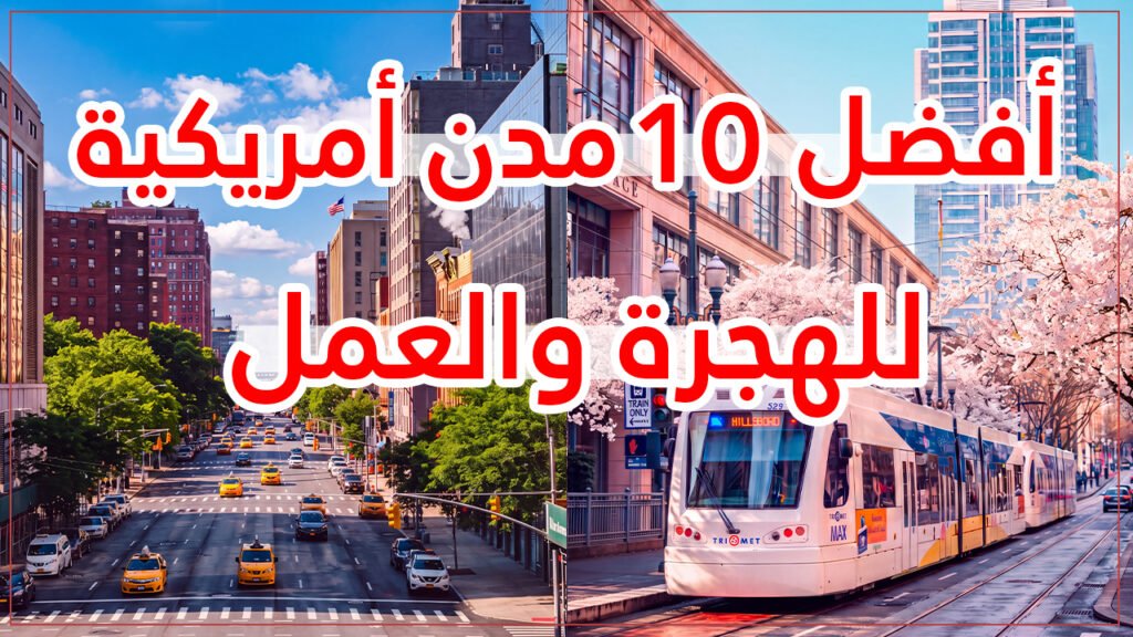 أفضل 10 مدن أمريكية للعيش والعمل